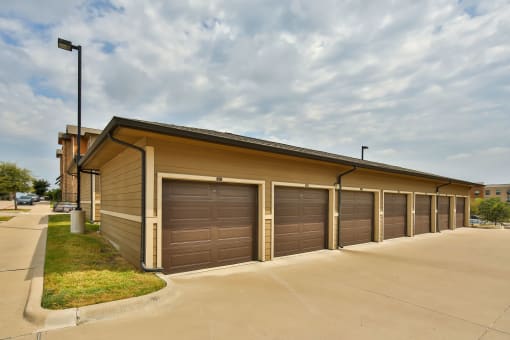 Garage Parking Available at The Legend, Waco, Texas