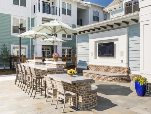 Poolside TV Lounge & Grilling Station |Wharf 7