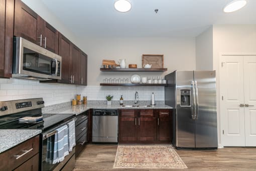 Kitchen at The Station at River Crossing, Macon, GA