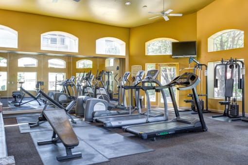 Fitness center  at Links at High Resort, Rio Rancho