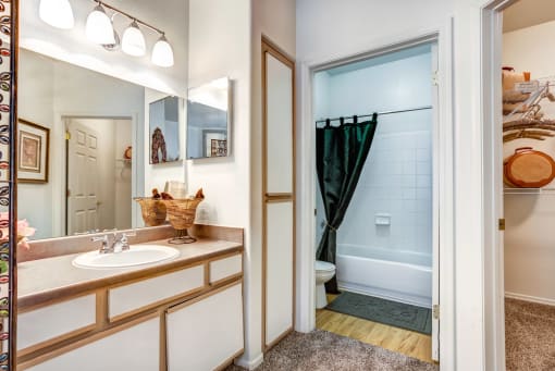 Bathroom at Links at High Resort, New Mexico, 87124