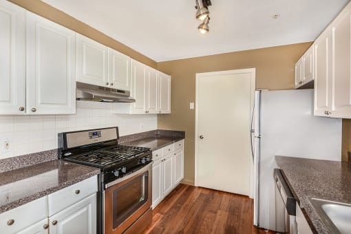 Kitchen at Residences at Westborough Station, Massachusetts, 01581
