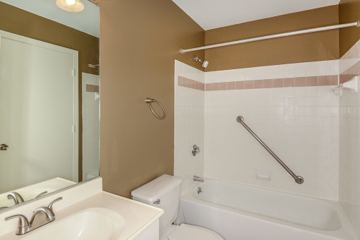 Bathroom  at Residences at Westborough Station, Westborough, Massachusetts