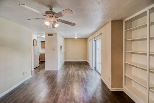 Living Room at Village Oaks Apartments, Texas