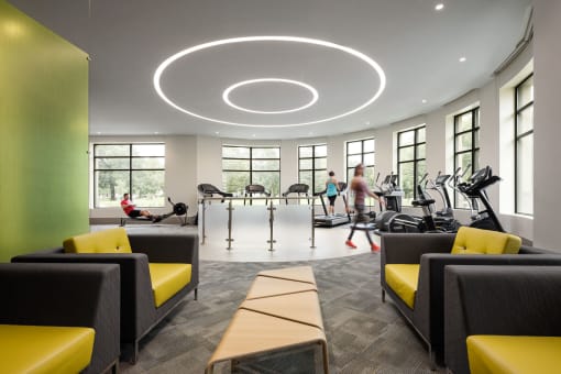 cardio machines  at The Merc, Waltham