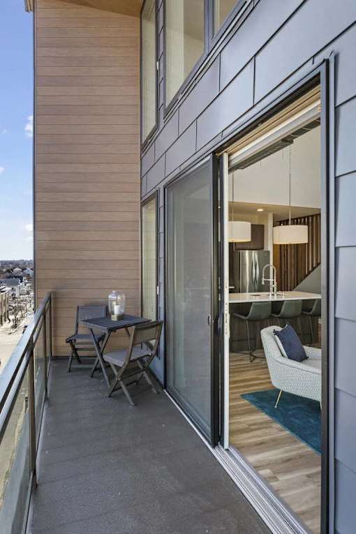 Spacious Balcony at Revel, Minneapolis, MN