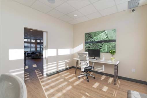 Work Desk at G17 Apartments at Tamarack, Alberta, T6T 2M4