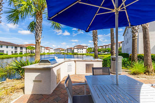 BBQ at Portofino Cove, Fort Myers, Florida