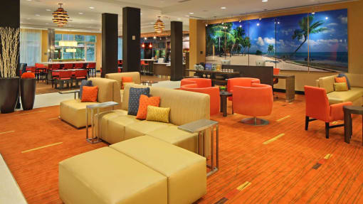 Lobby at Courtyard Miami-Homestead