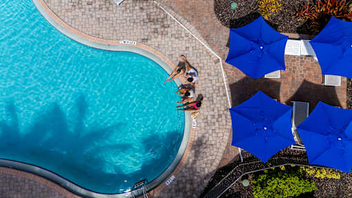 Shimmering pool at Portofino Cove, Fort Myers