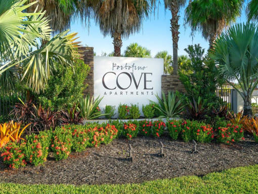 Portofino Cove Signage at Portofino Cove, Florida, 33916