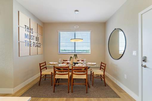 Elegant Dining Space at Icon One, Daytona Beach