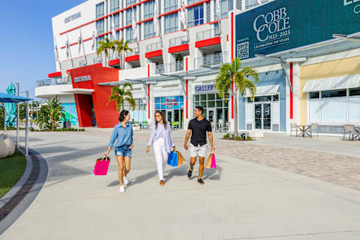 People Walking On A Street at Icon One, Florida, 32114