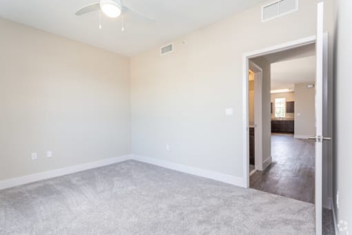 Carpeted Bedroom at Playa Apartments, Florida