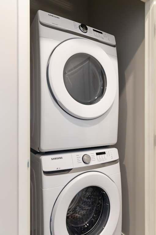 In Unit Laundry