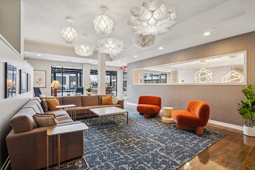 Social Lounge Area at Arcata Apartments, Minnesota, 55416