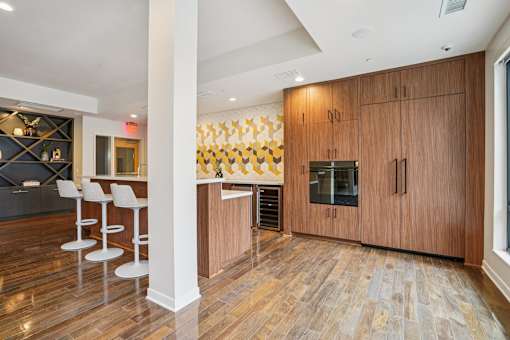 Community Kitchen at Arcata Apartments, Golden Valley, Minnesota