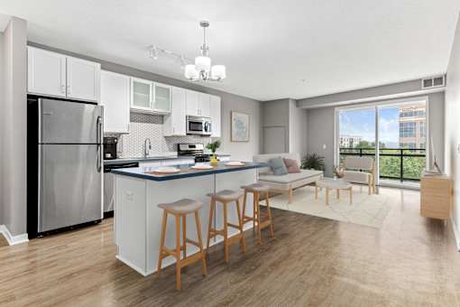 Island Kitchen at Arcata Apartments, Minnesota