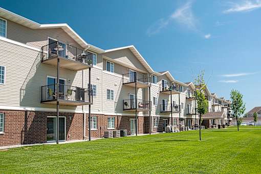 Exterior View of Ashland Balconies