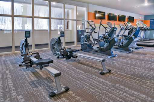 Cardio Room with Cardio Machines