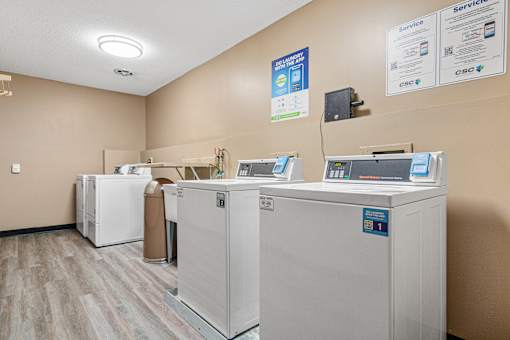A service counter with a sign that says "Service" on it.