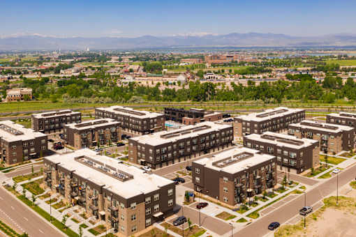Railway Flats in Loveland, CO with gorgeous Rocky Mountain Views