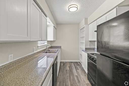 Spacious Kitchen at La Bella Apartments, Fort Worth