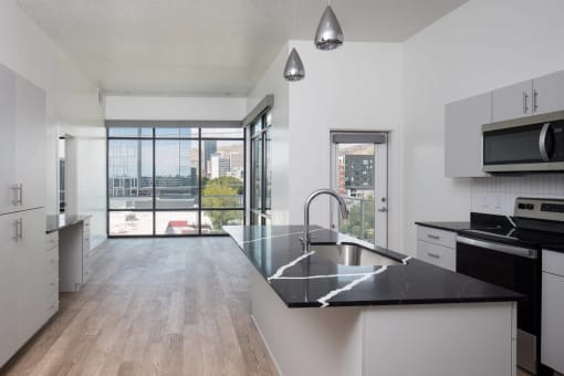 Kitchen Appliances at SevenO2 Main Apartments, Salt Lake City, Utah