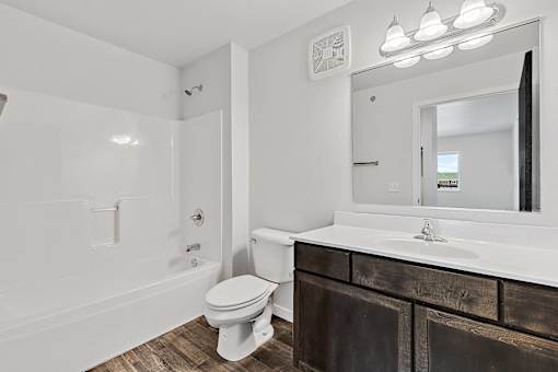 Bathroom at Red Rock Apartments, South Dakota 57702