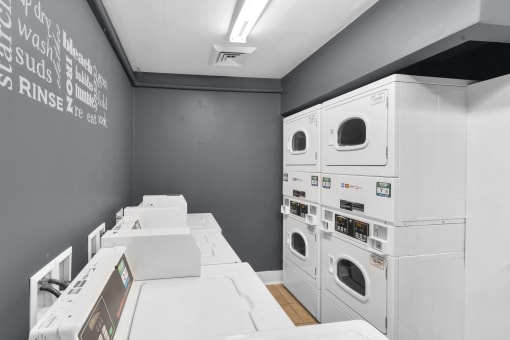 Laundry Room at AVIA Lofts on Liberty Ridge, Jacksonville, FL, 32256