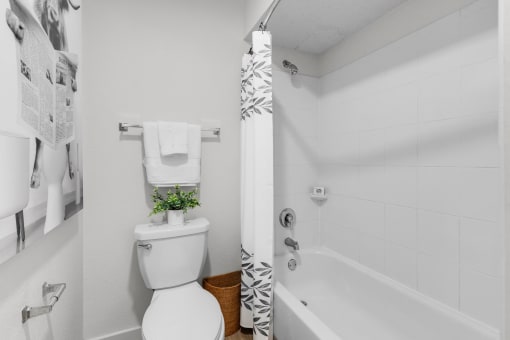 Bathroom With Bathtub at AVIA Lofts on Liberty Ridge, Florida