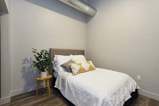 Bedroom at Brickside Heights Apartments, Utah