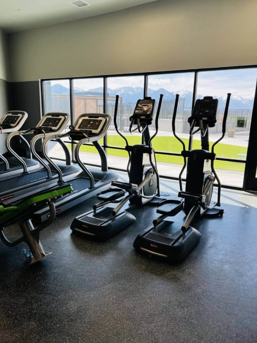 gym at SevenO2 Main Apartments, Salt Lake City, UT