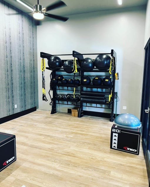 Gym at SevenO2 Main Apartments, Salt Lake City, UT
