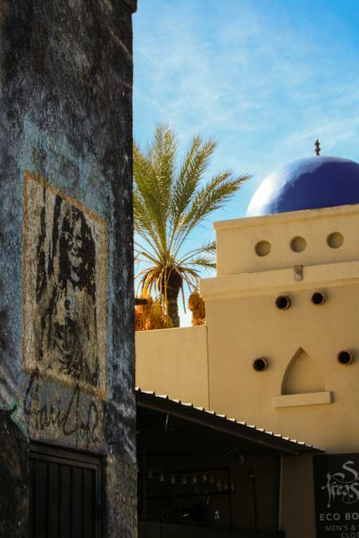 Street Art and Architecture at Bautista Apartments, Tucson, AZ