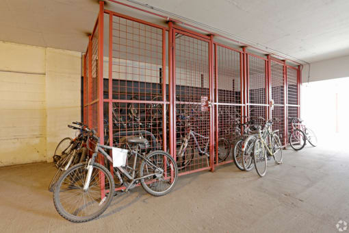 Sheridan Plaza Bicycle Storage