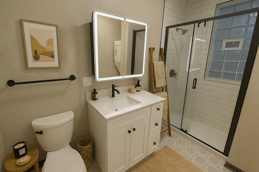 Barry Court Studio Bathroom