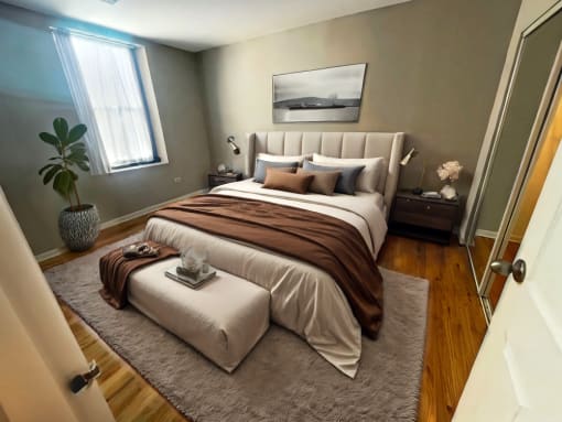 Sheridan Plaza Bedroom