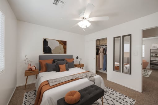 Gorgeous Bedroom at Tyner Ranch Townhomes, Bakersfield, 93307