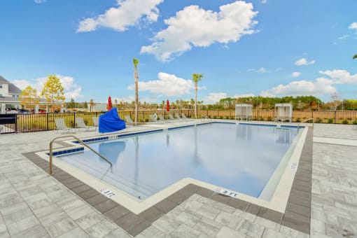 take a dip in our resort style pool