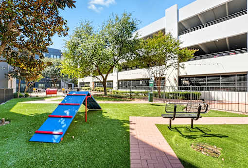Paw park at The Atlantic Highland Park, Texas, 75209