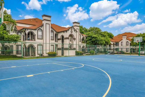 Basketball Court at The Atlantic Palazzo, San Marcos, Texas