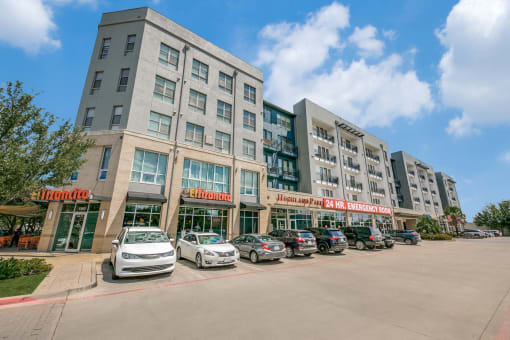 Exterior Building at The Atlantic Highland Park, Dallas, Texas