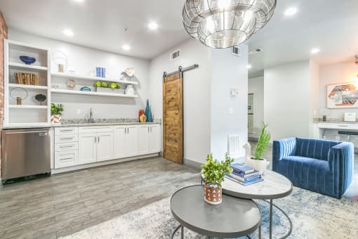 Common living area with at The Atlantic North Highland, Charlotte