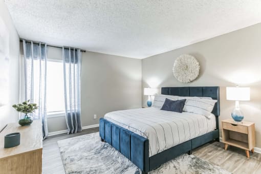 Bedroom at The Atlantic North Springs, Dunwoody, GA, 30350