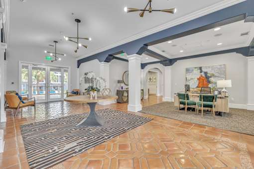 Living room at The Atlantic Mira Loma, Live Oak, 78233
