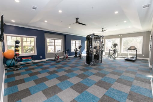 Fitness Center at The Atlantic River West, Atlanta, GA, 30336