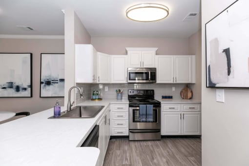Kitchen at The Atlantic River West, Atlanta