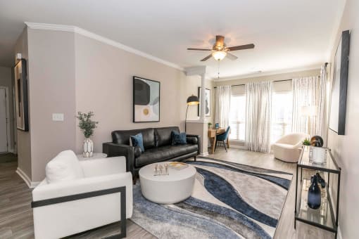 Living Room at The Atlantic River West, Georgia