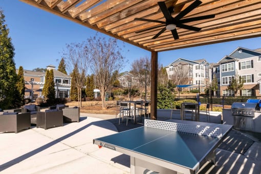 Exterior- Grilling Area at The Atlantic River West, Atlanta, GA, 30336